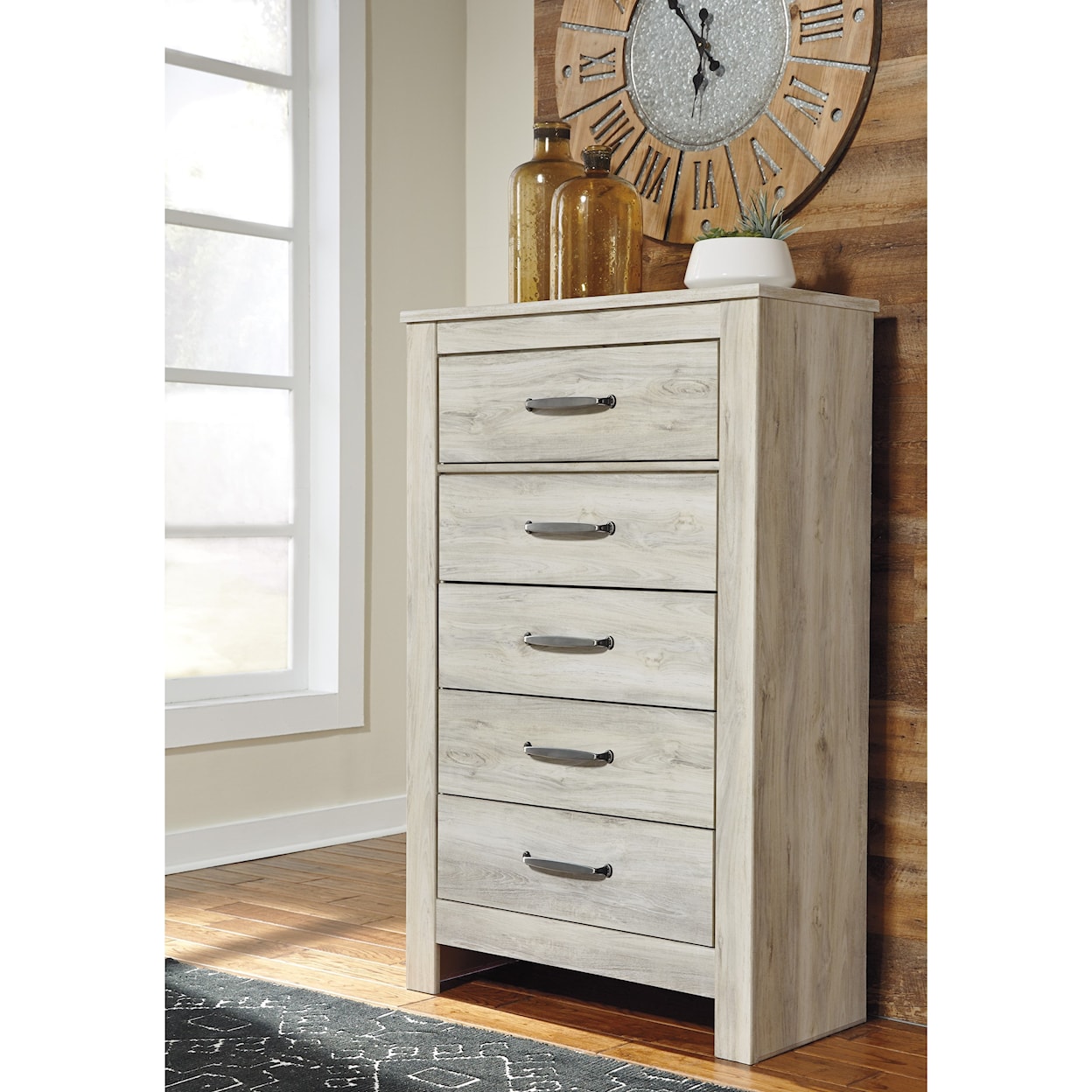 Ashley Signature Design Bellaby 5 Drawer Chest