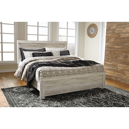 Casual King Panel Bed