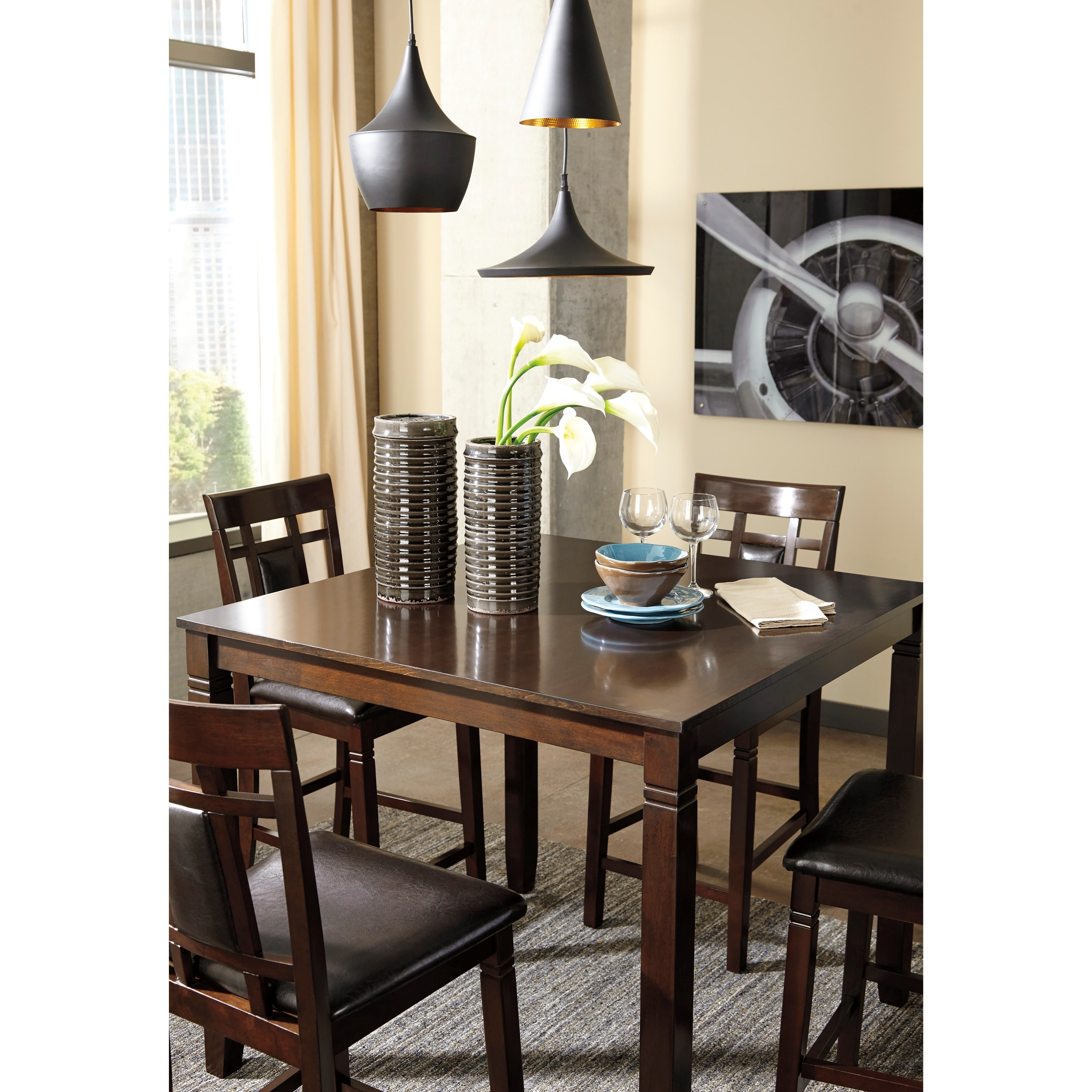 Ashley coviar hotsell dining set