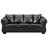 Contemporary Sofa with Padded Arms