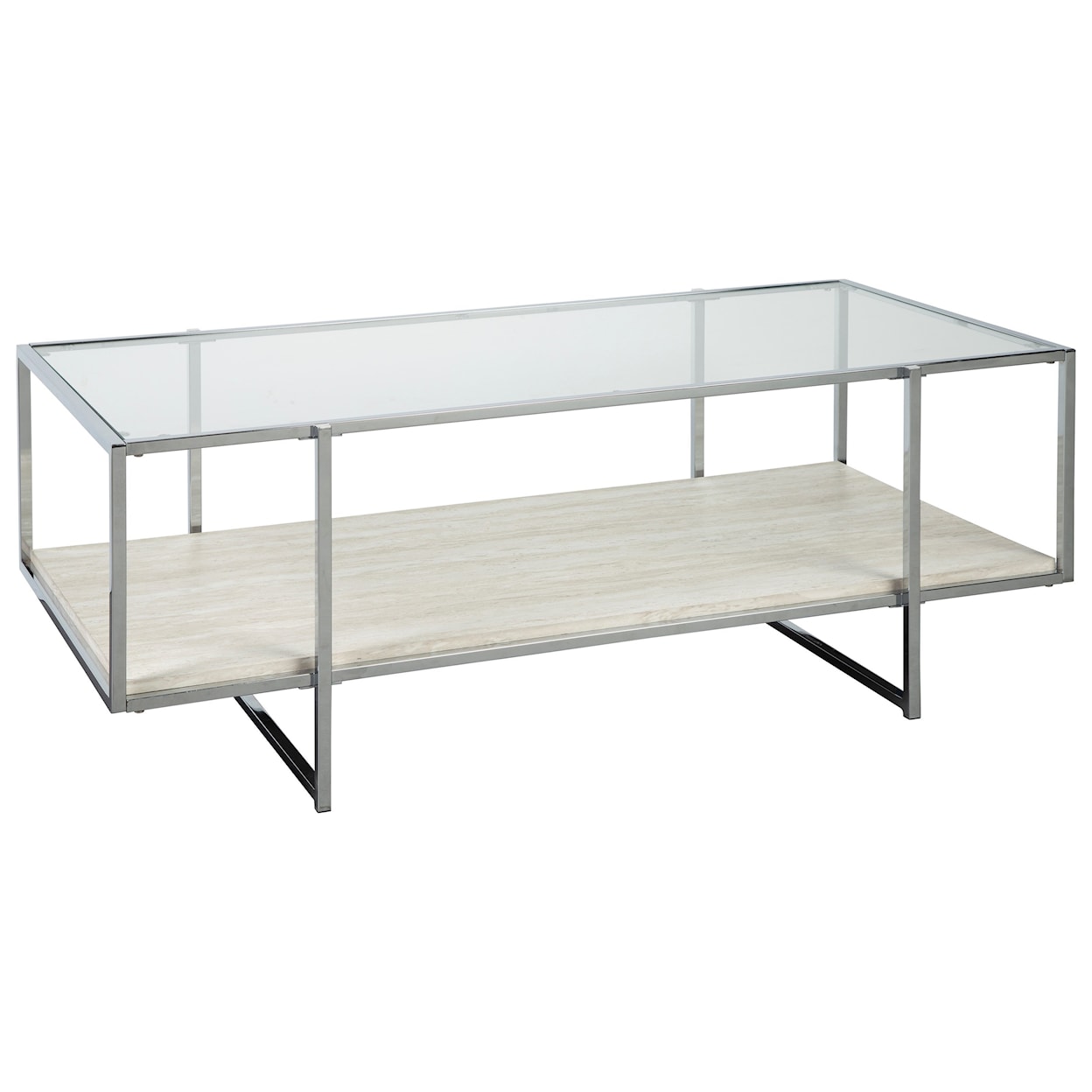 Signature Design by Ashley Bodalli Rectangular Cocktail Table