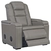 Signature Design by Ashley Boerna Power Recliner with Adjustable Headrest