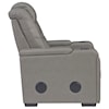 Signature Design by Ashley Boerna Power Recliner with Adjustable Headrest