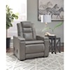 Signature Design by Ashley Boerna Power Recliner with Adjustable Headrest