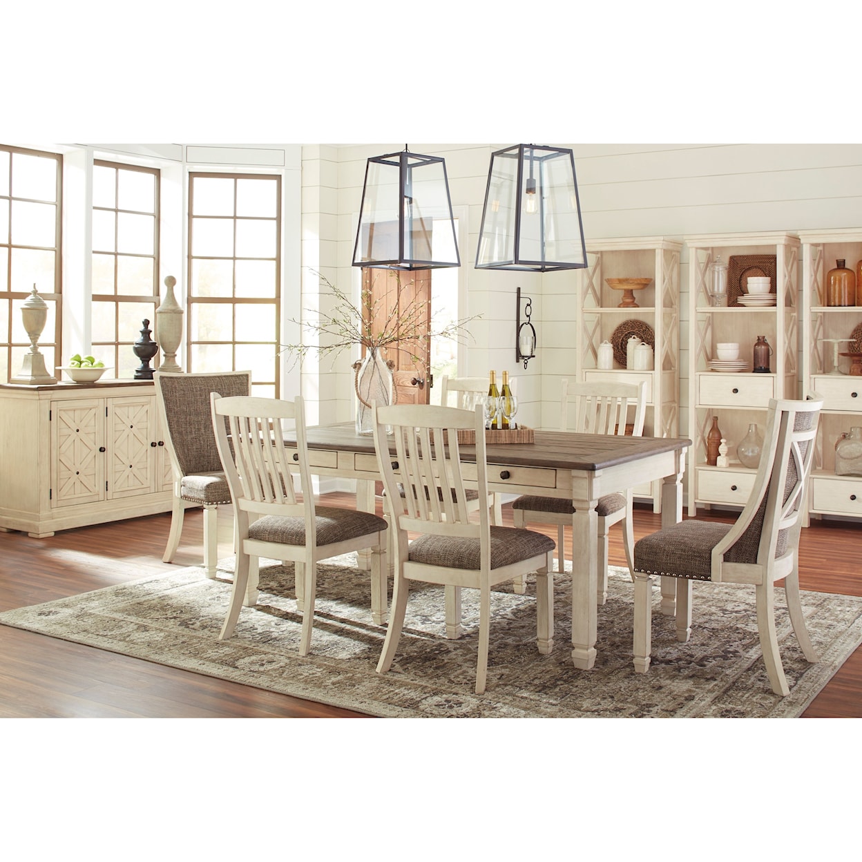 Signature Design by Ashley Bolanburg Formal Dining Room Group