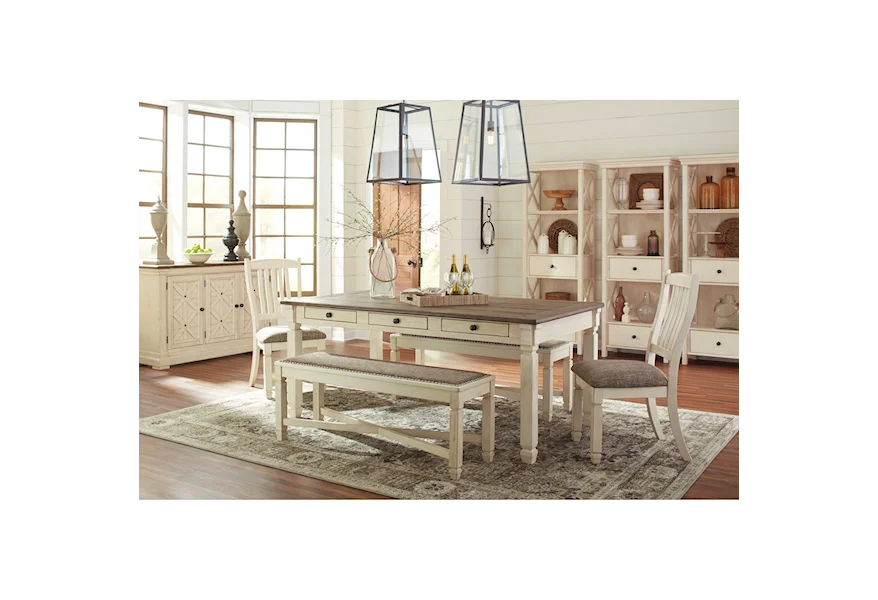 Bolanburg Formal Dining Room Group by Signature Design by Ashley at Furniture and ApplianceMart