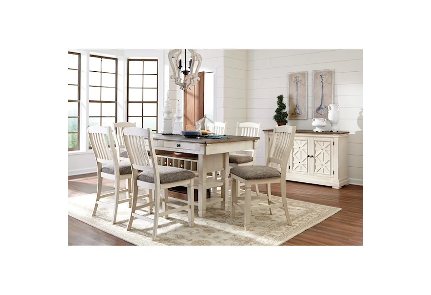 Bolanburg Formal Dining Room Group by Signature Design by Ashley at Beck's Furniture