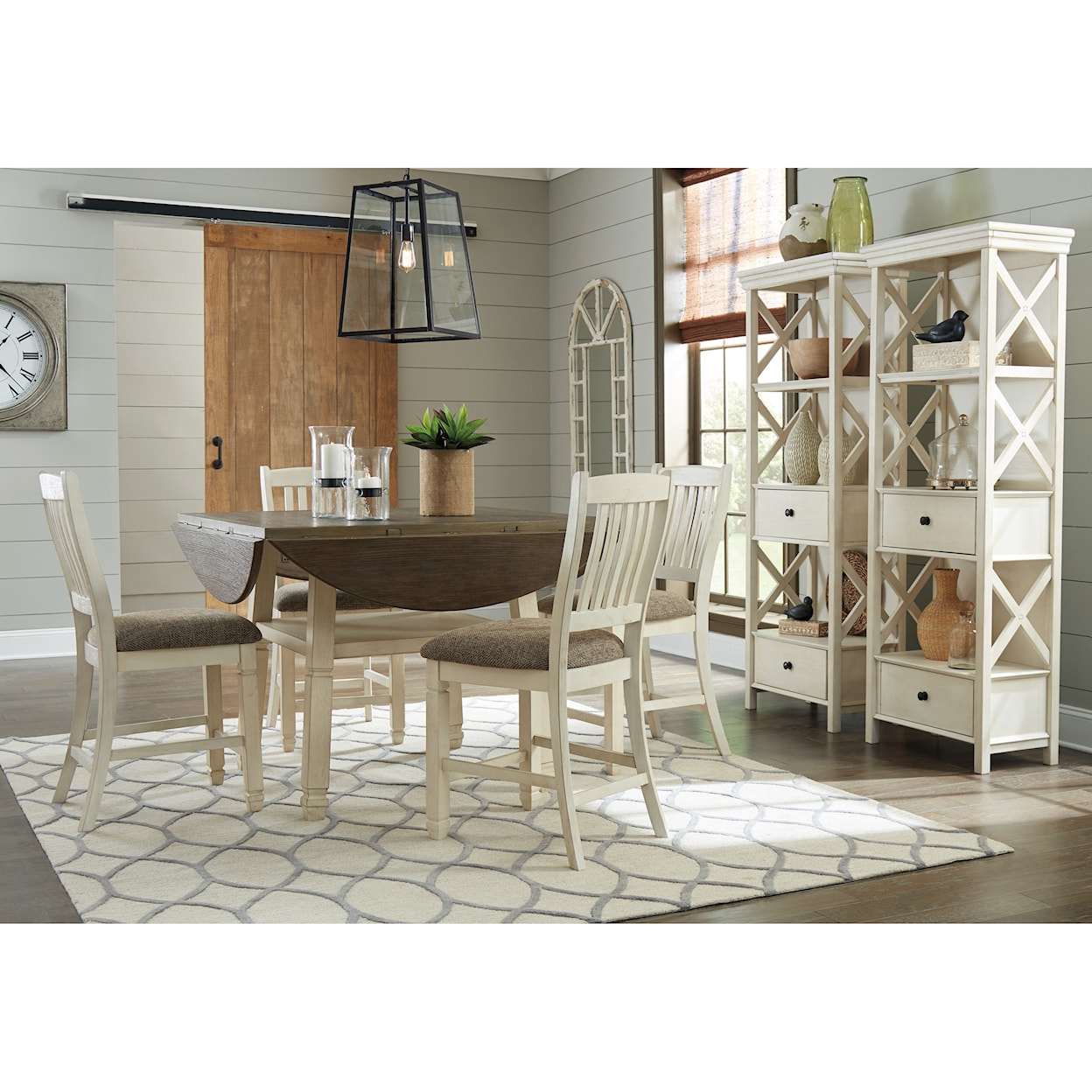 Signature Design by Ashley Bolanburg Casual Dining Room Group