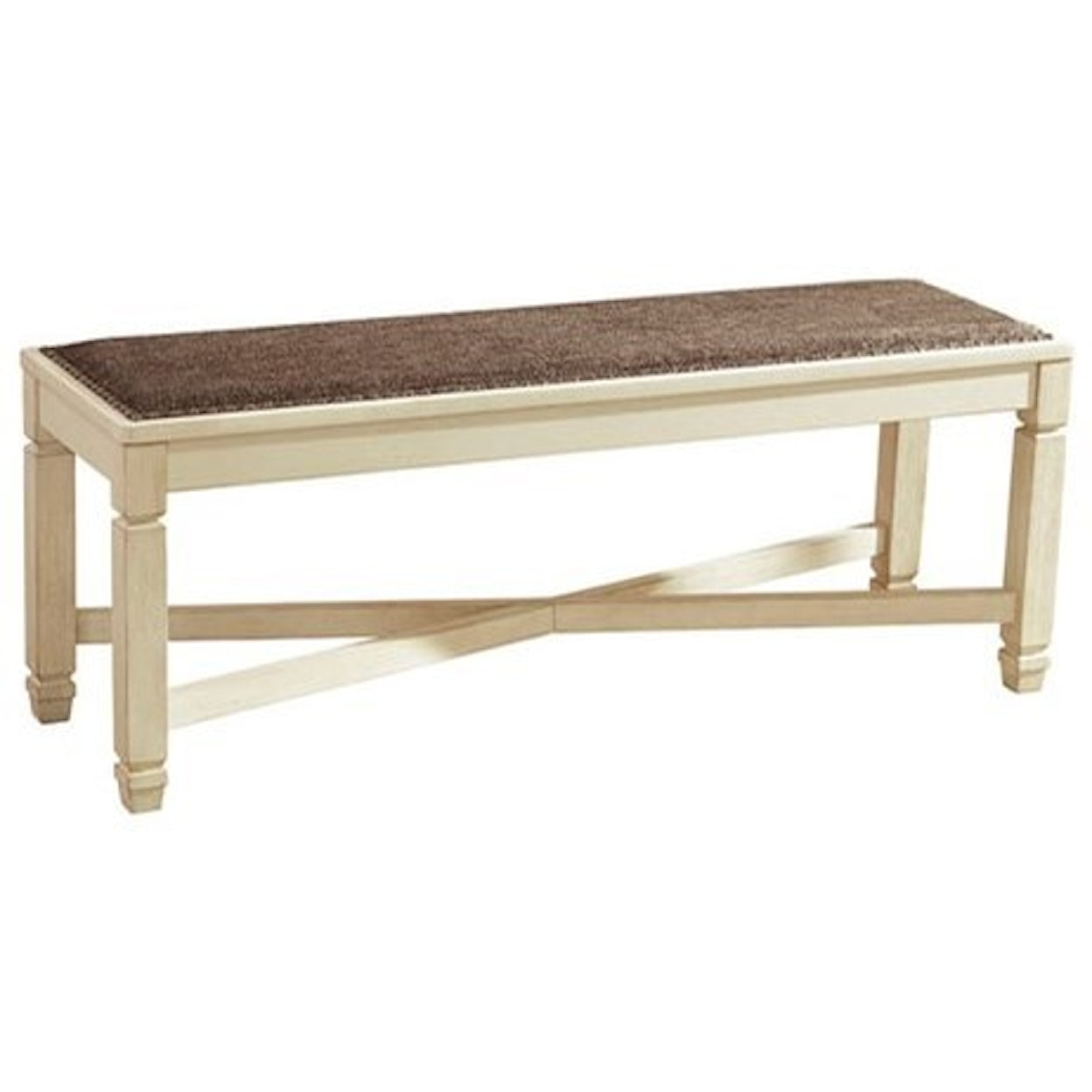 Signature Design Bolanburg Upholstered Dining Room Bench