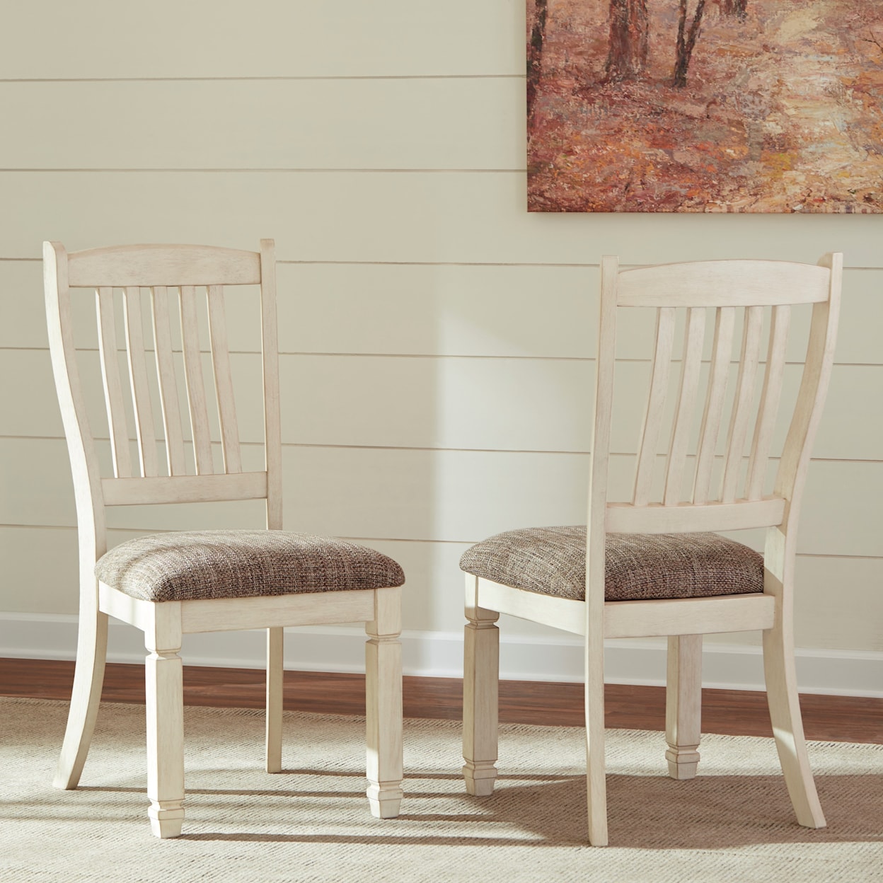 Ashley Furniture Signature Design Bolanburg Upholstered Side Chair