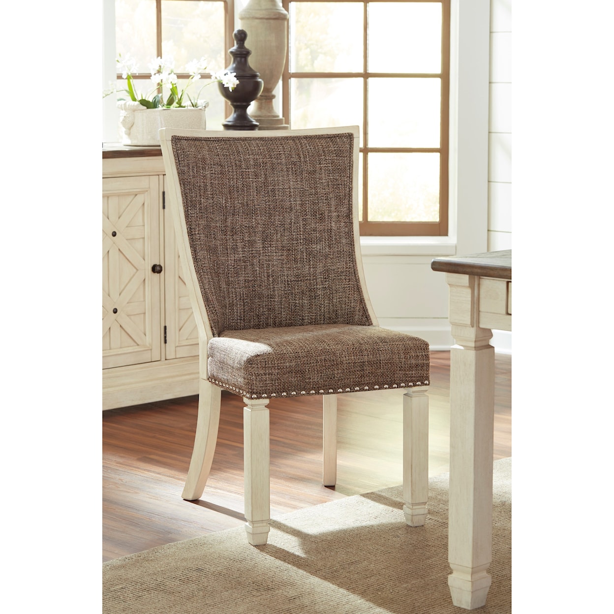 Ashley Furniture Signature Design Bolanburg Upholstered Side Chair