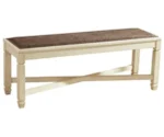 Signature Design by Ashley Bolanburg Table and Chair Set with Bench