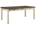 Signature Design by Ashley Bolanburg Table and Chair Set with Bench