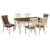 Signature Design by Ashley Furniture Bolanburg Relaxed Vintage 7-Piece Table and Chair Set