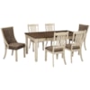 Ashley Signature Design Bolanburg 7-Piece Table and Chair Set