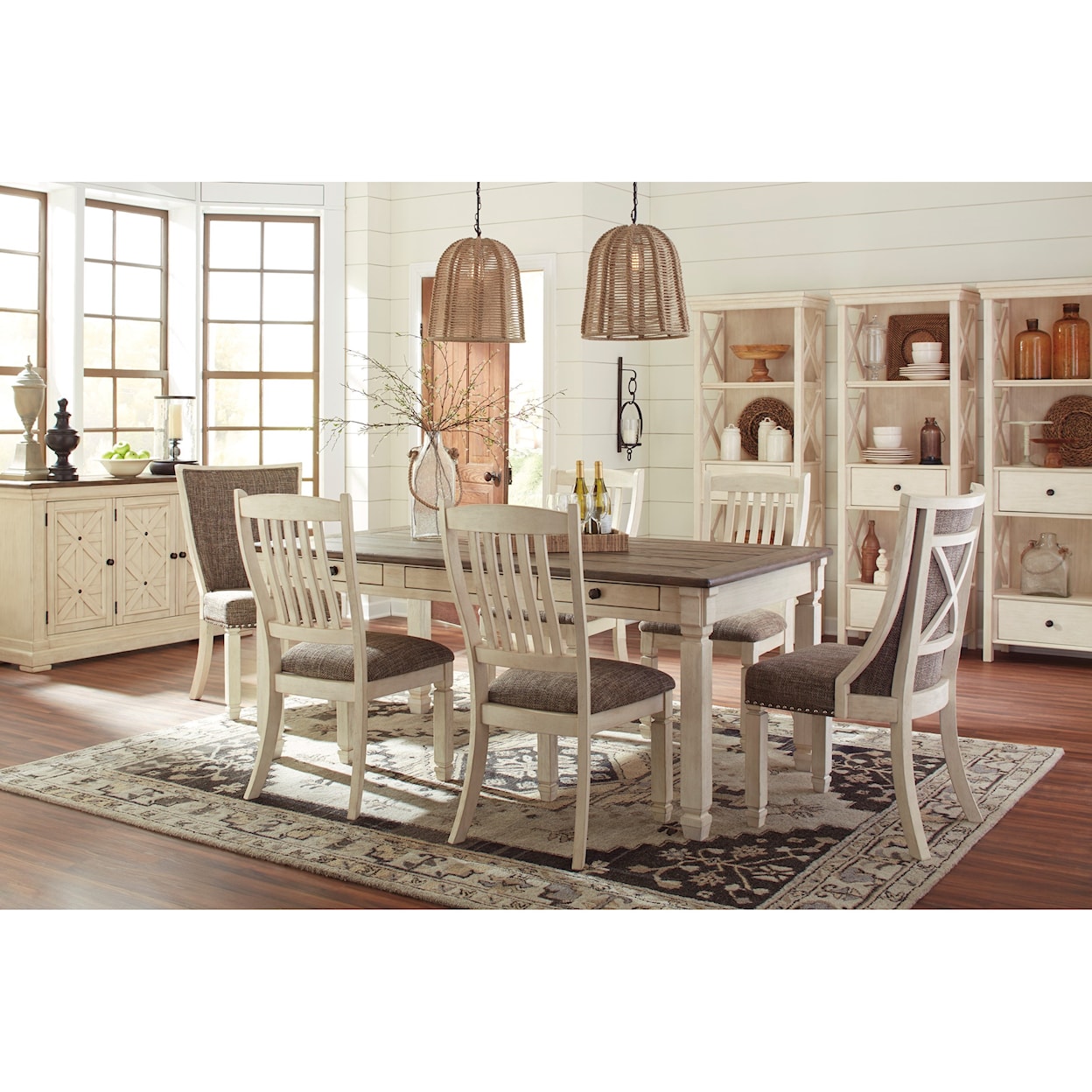 Signature Bolanburg 7-Piece Table and Chair Set