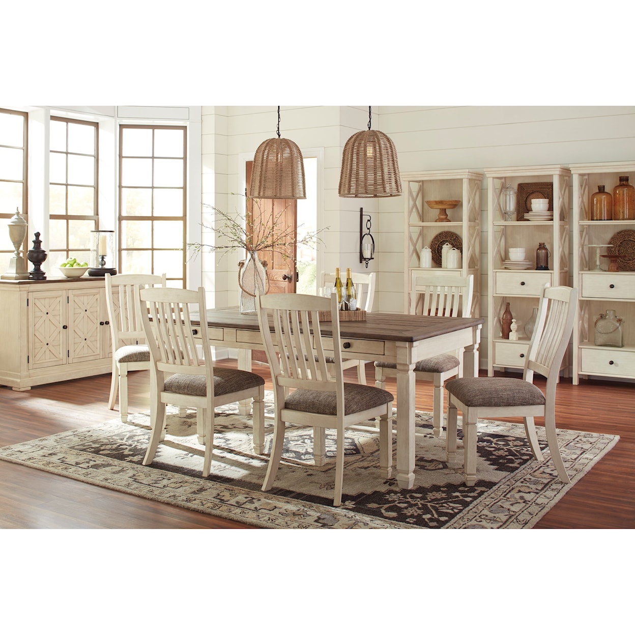 Signature Bolanburg 7-Piece Table and Chair Set