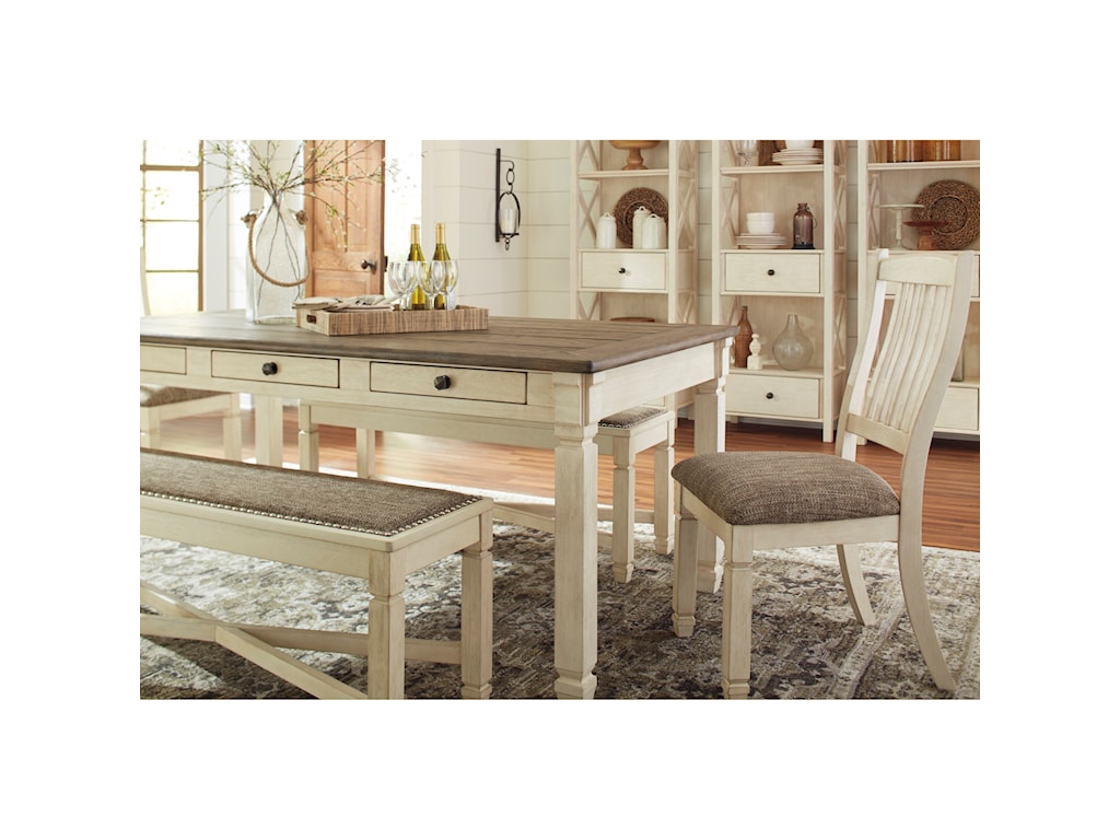 Signature Design By Ashley Bolanburg Dining Room Table