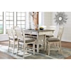 Benchcraft Bolanburg 7-Piece Counter Table and Stool Set