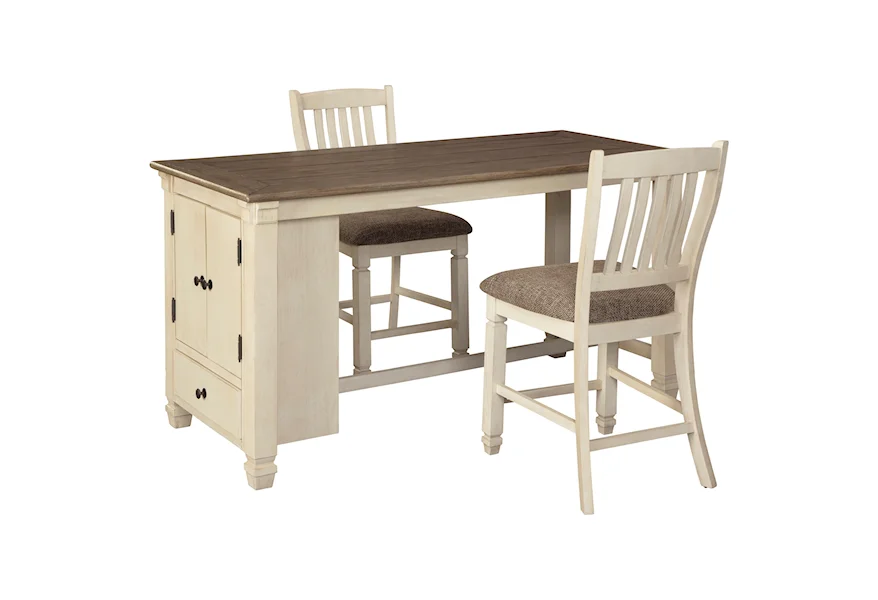 bolanburg rect dining room ext table &amp