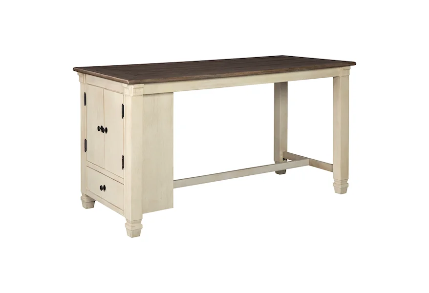 Bolanburg Rectangular Dining Room Counter Table by Signature Design by Ashley at Smart Buy Furniture