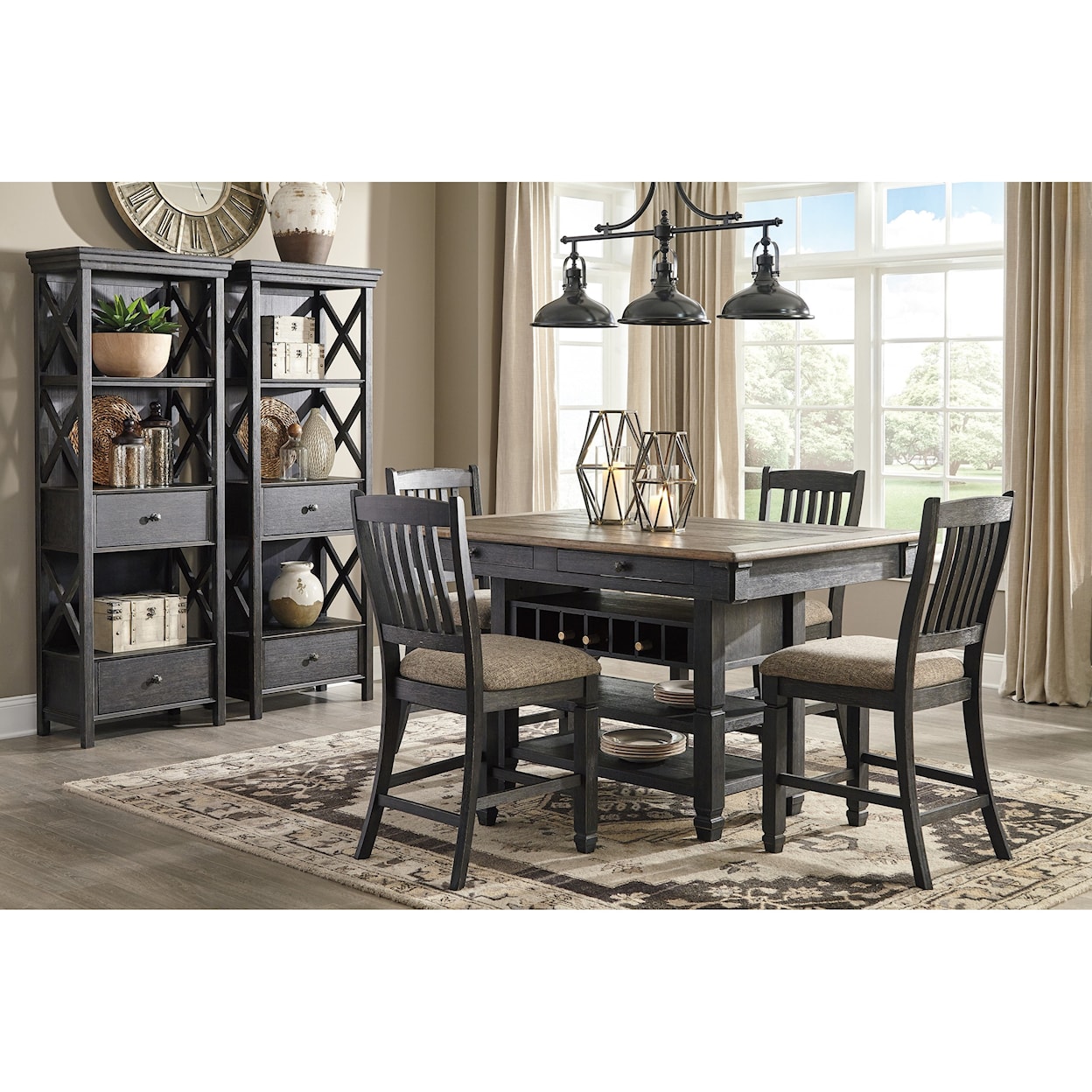 Signature Tyler Creek Casual Dining Room Group