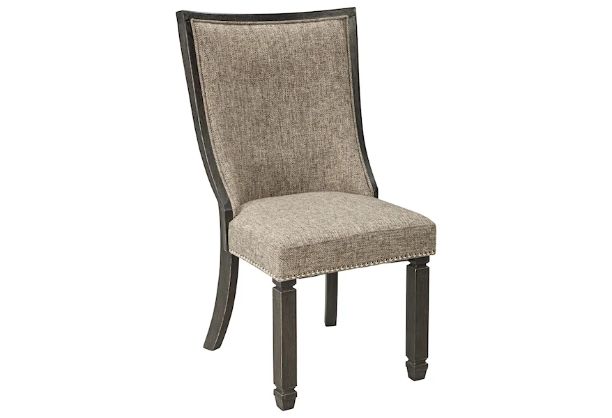 Tyler Creek Upholstered Side Chair by Signature Design by Ashley Furniture at Sam's Appliance & Furniture