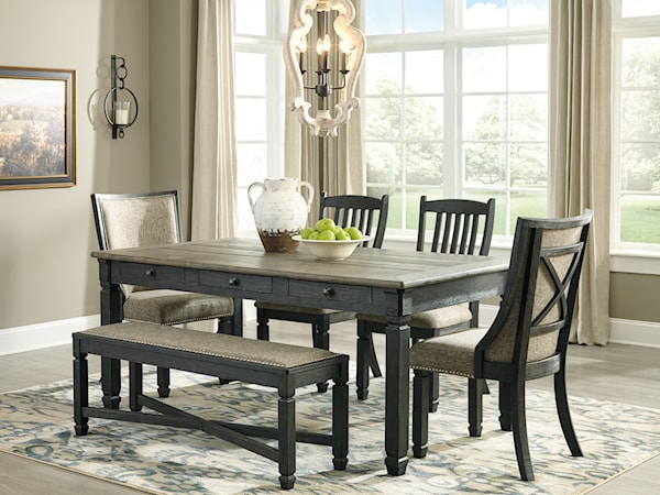6-Piece Table and Chair Set