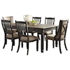 Ashley Signature Design Tyler Creek 7-Piece Table and Chair Set
