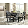 Signature Design by Ashley Tyler Creek 5-Piece Counter Table and Stool Set