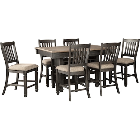 7-Piece Counter Table and Stool Set