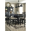 Signature Design Tyler Creek Rectangular Dining Room Counter Table