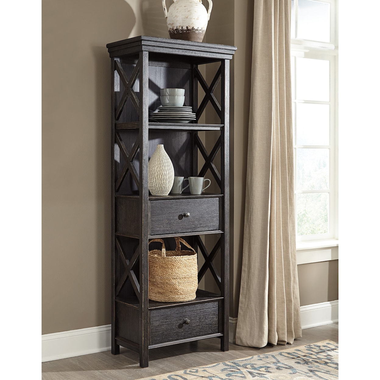 Signature Design Tyler Creek Display Cabinet