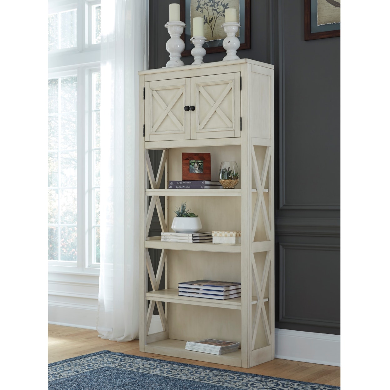 Michael Alan Select Bolanburg Large Bookcase