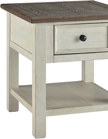 Rectangular End Table