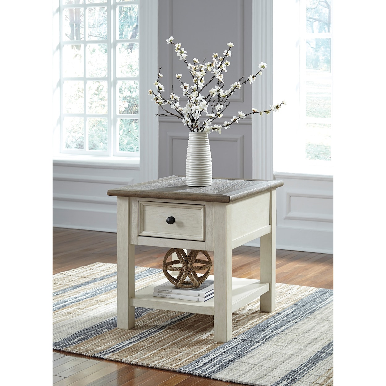 Signature Design by Ashley Furniture Bolanburg Rectangular End Table