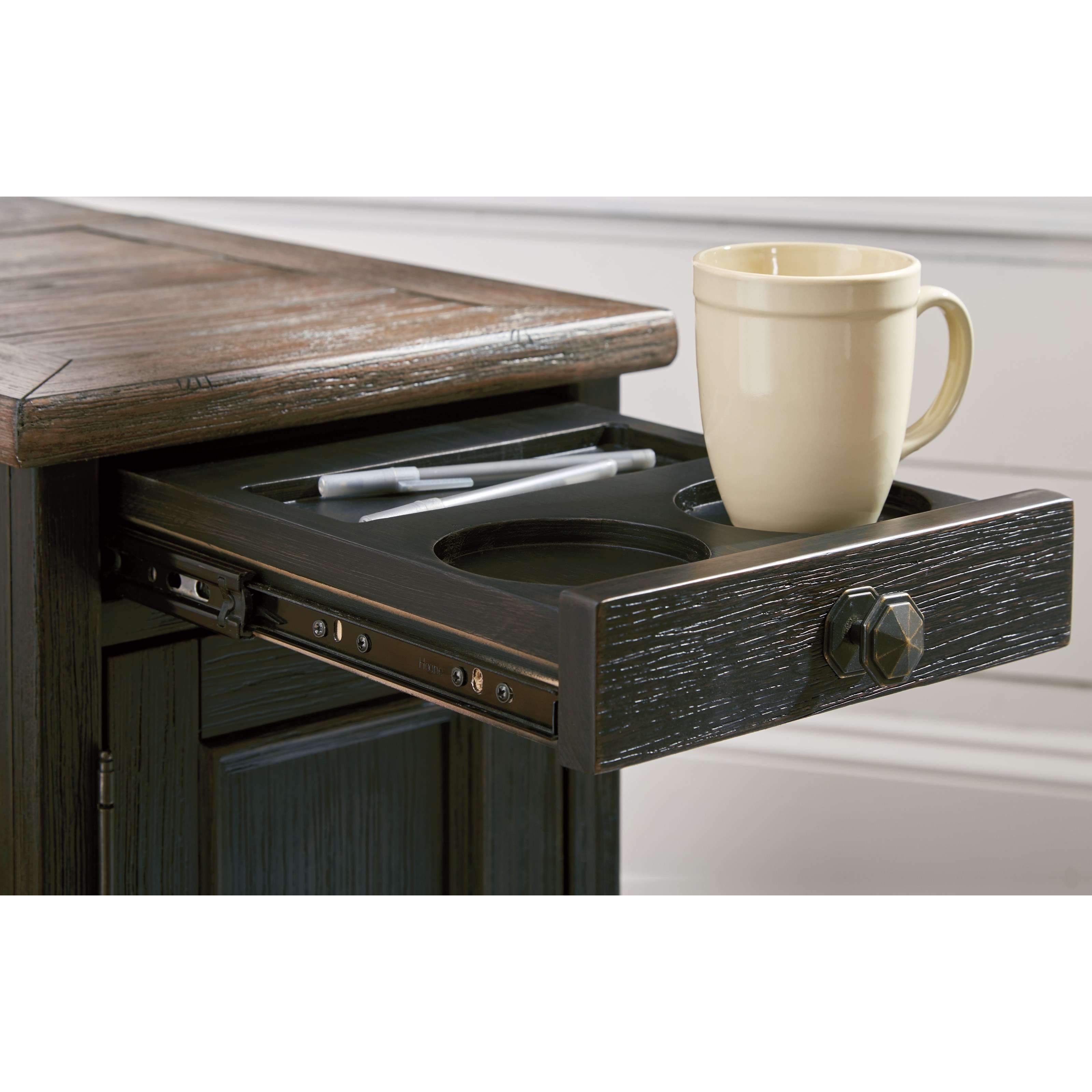 Tyler creek shop chairside end table