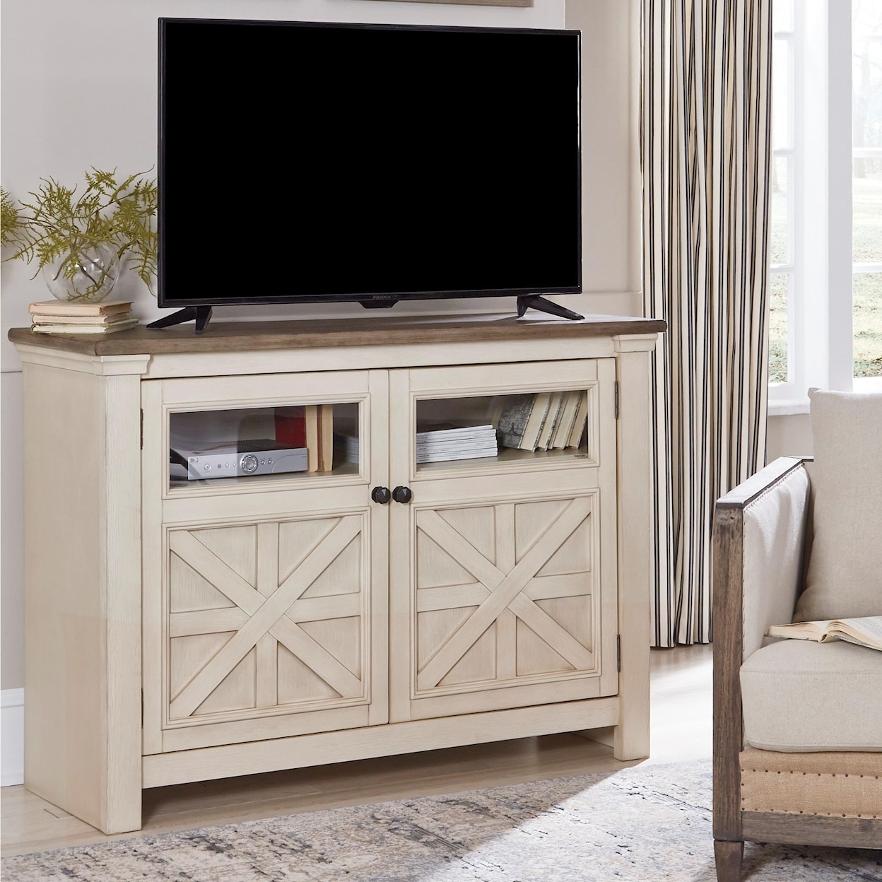 Signature Design by Ashley Bolanburg Medium TV Stand