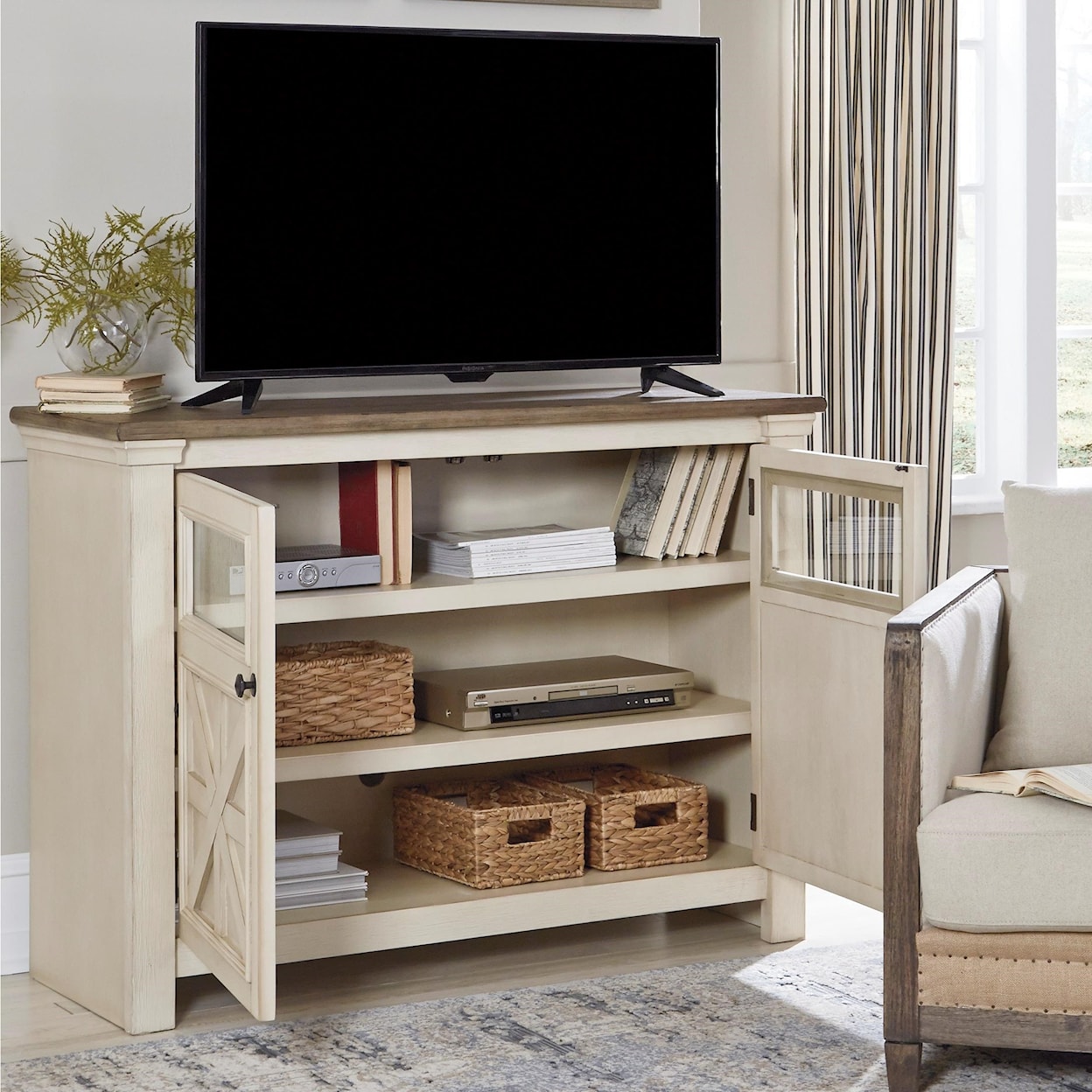 Signature Design by Ashley Bolanburg Medium TV Stand