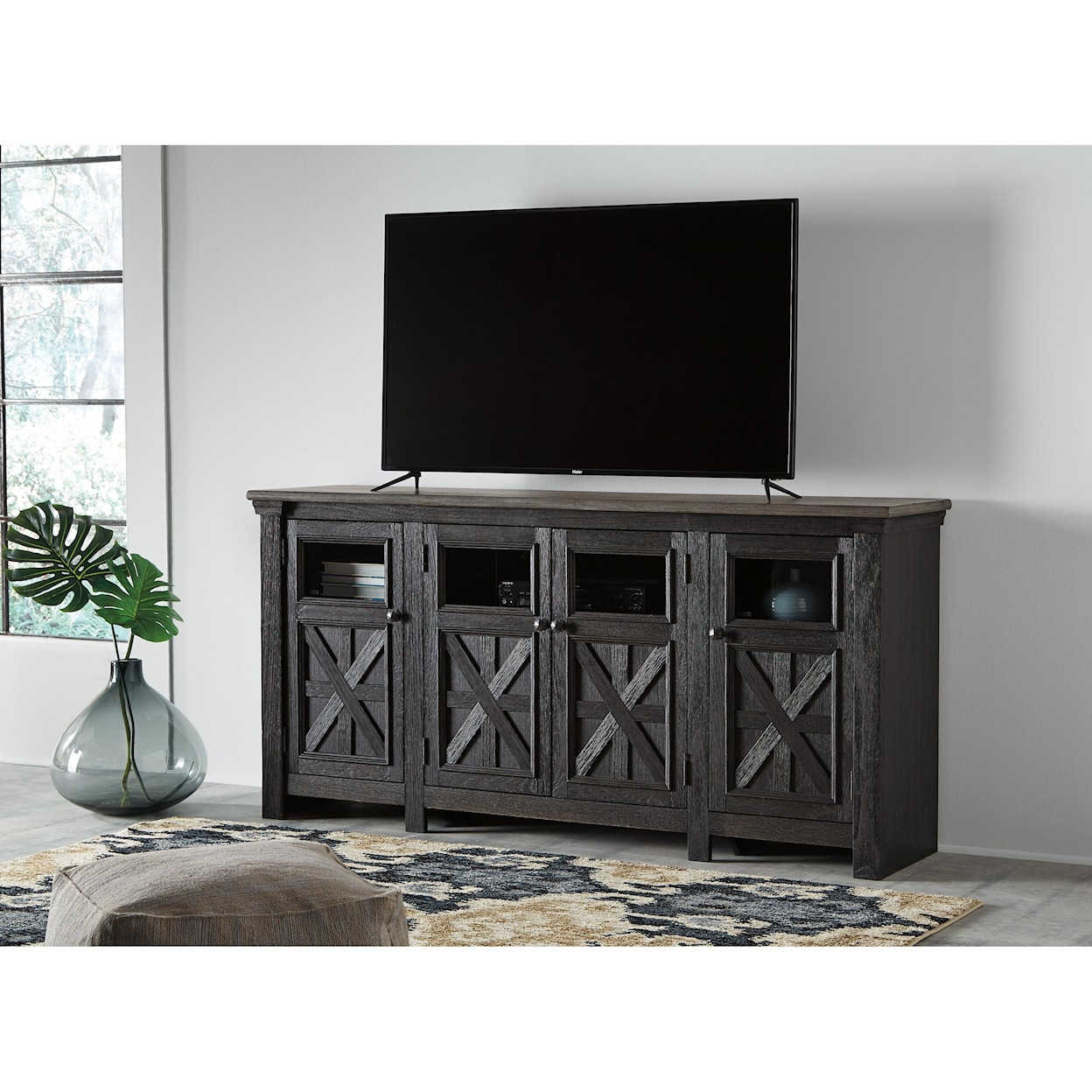 Signature Tyler Creek Extra Large TV Stand