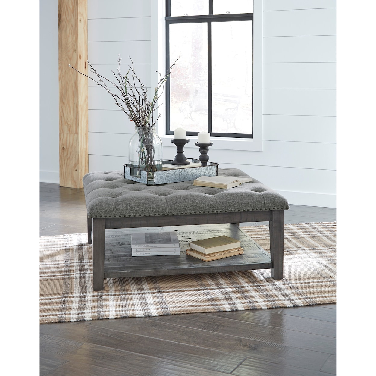 Ashley Furniture Signature Design Borlofield Ottoman Cocktail Table