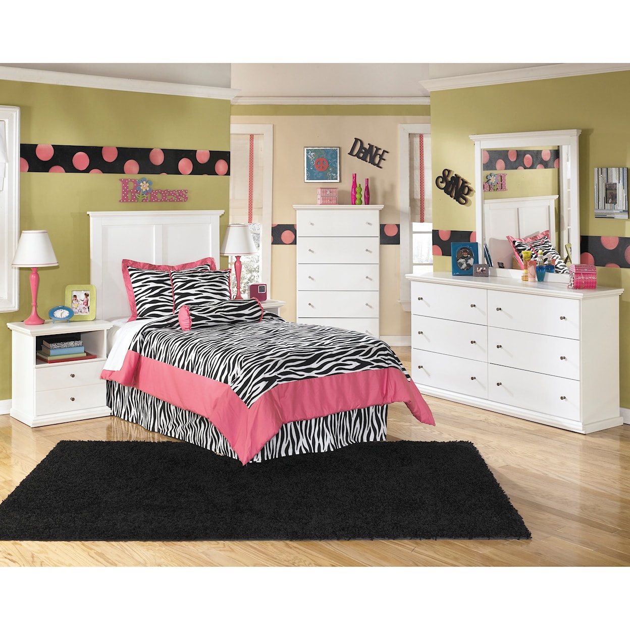 Ashley Furniture Signature Design Bostwick Shoals Twin Bedroom Group