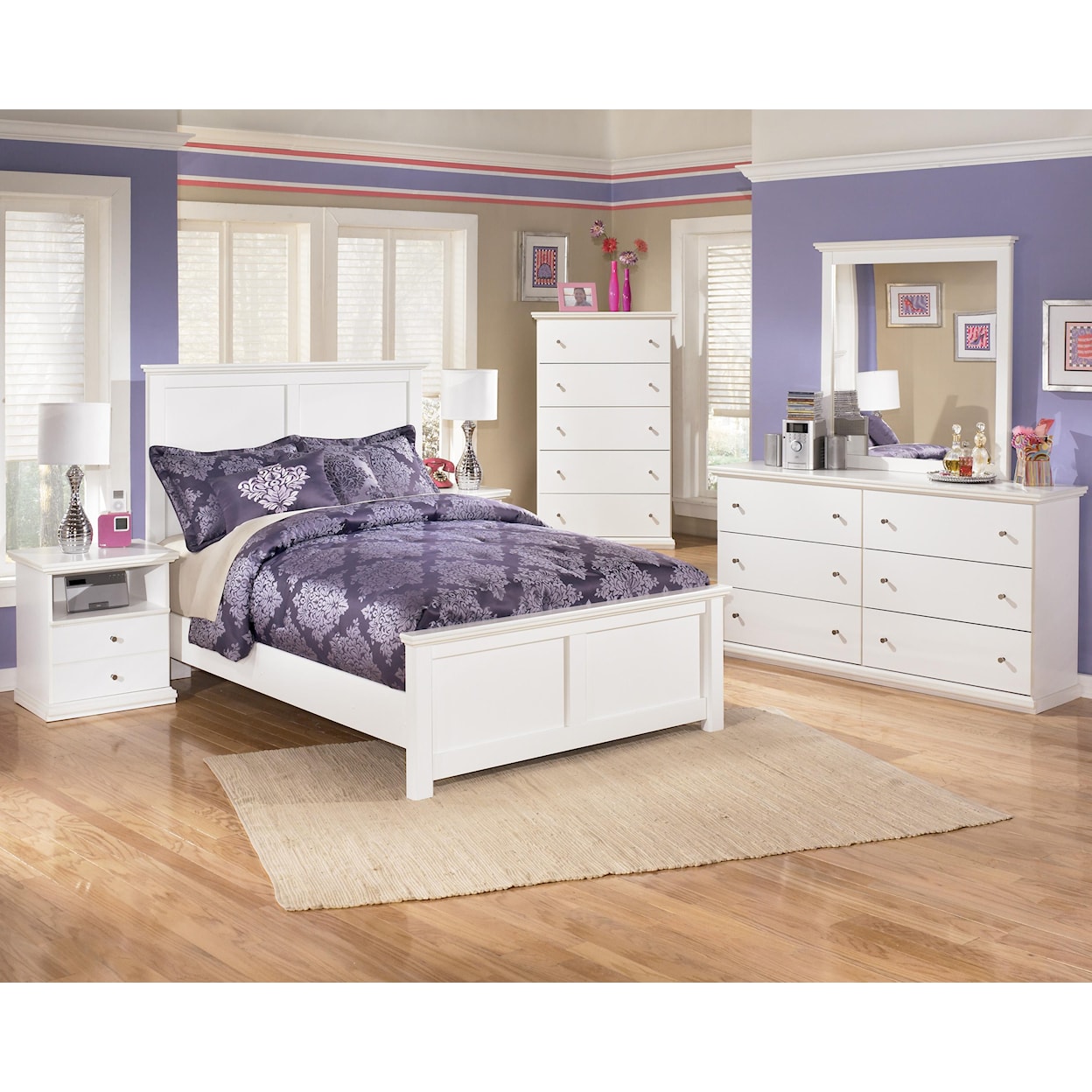 Signature Design by Ashley Furniture Bostwick Shoals Full Panel Bed
