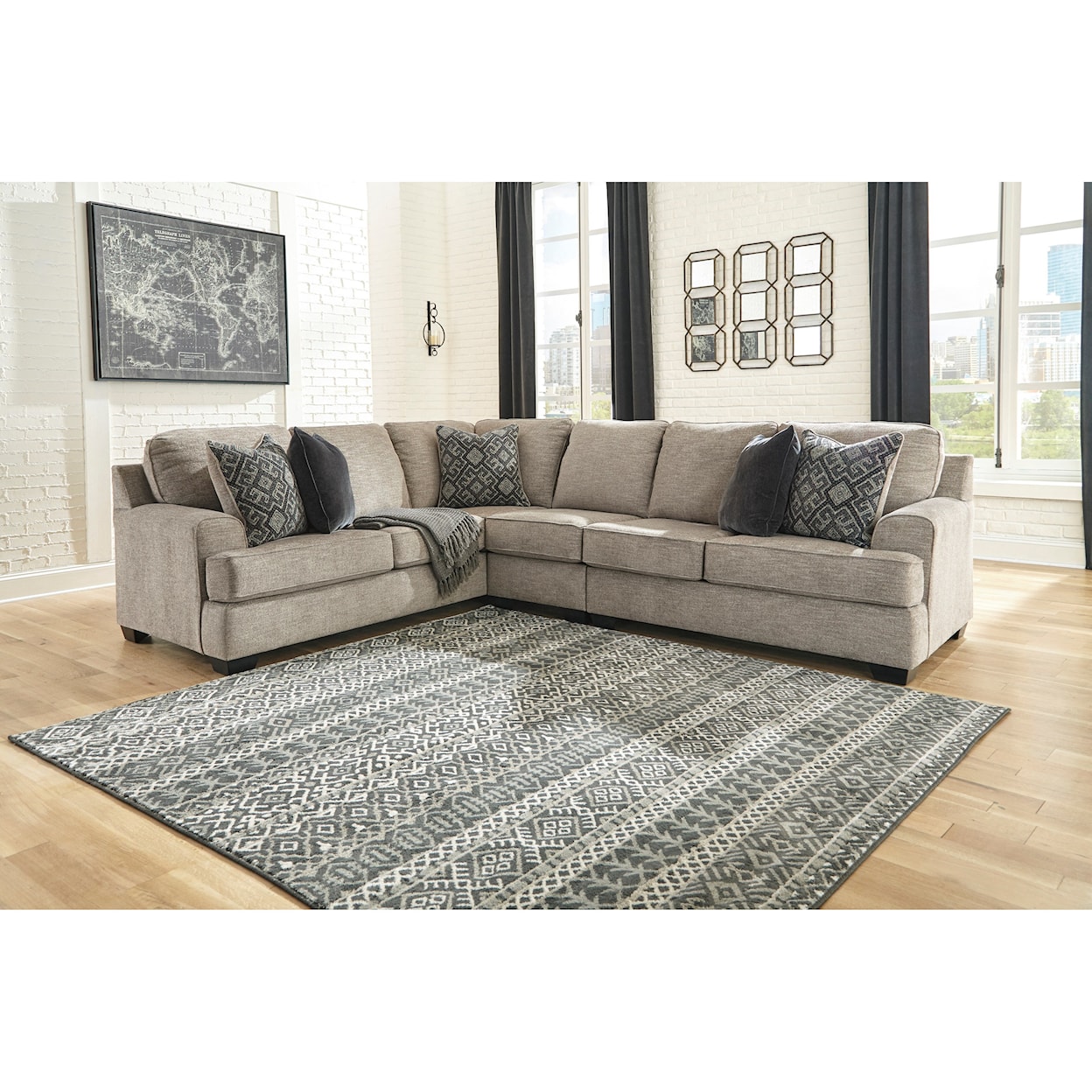 Signature Design by Ashley Bovarian 3-Piece Sectional