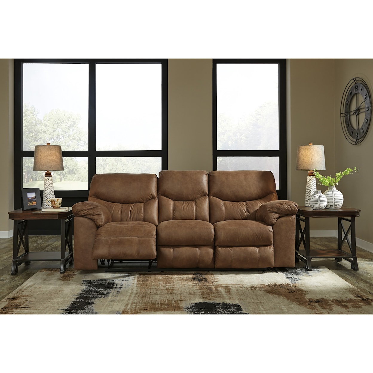 Signature Design by Ashley Boxberg Reclining Sofa