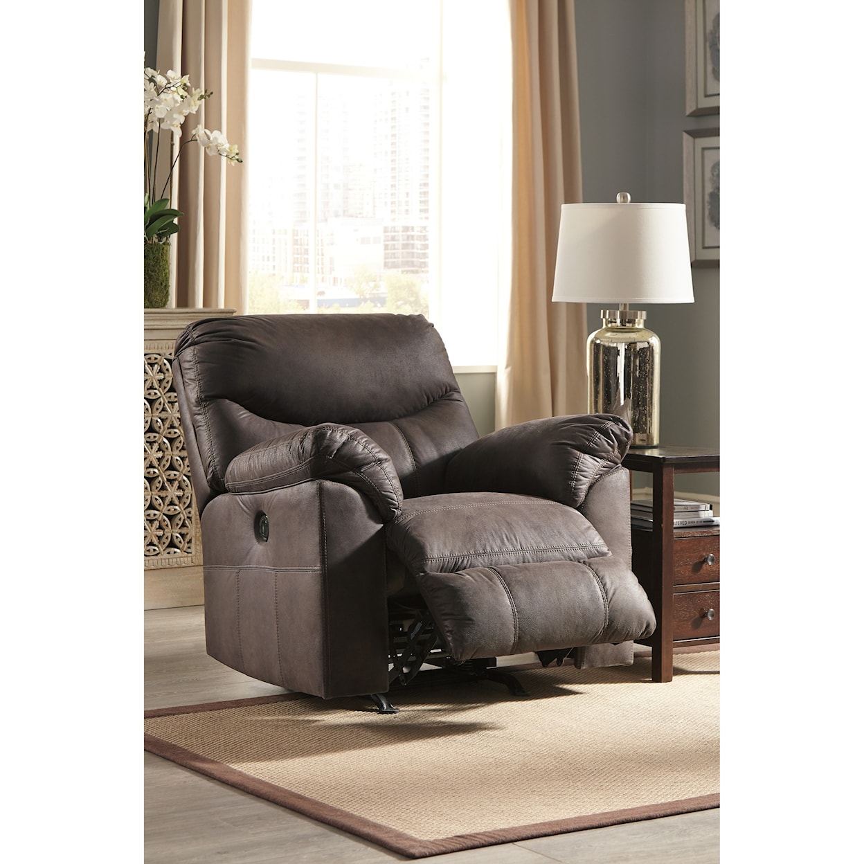 Ashley Furniture Signature Design Boxberg Rocker Recliner