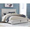 Signature Design by Ashley Furniture Brashland Queen Bed with Footboard Bench