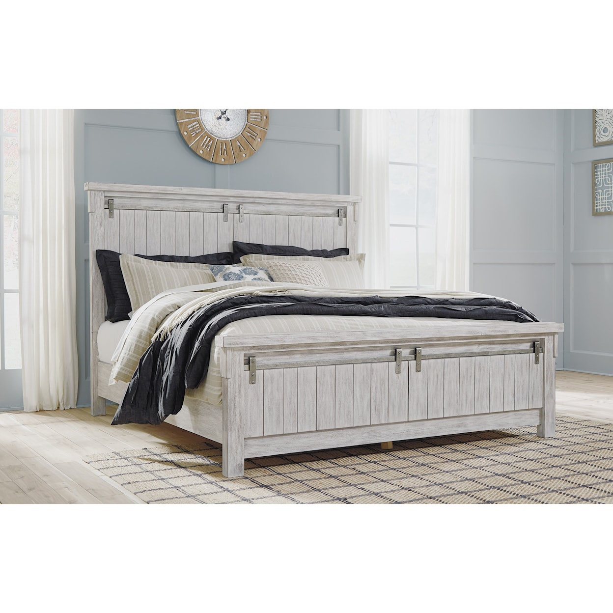 Signature Design by Ashley Brashland Queen Panel Bed