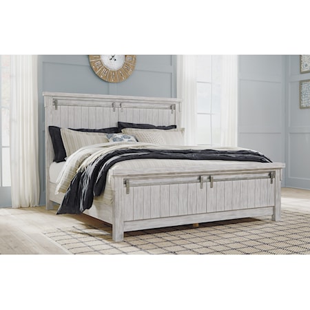 California King Panel Bed