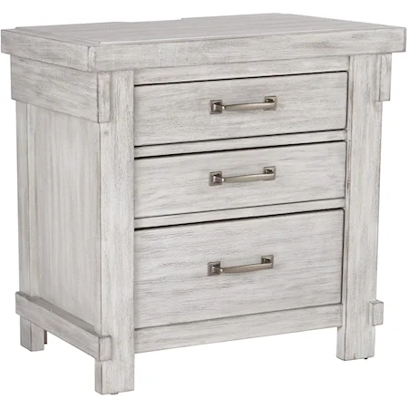 3-Drawer Nightstand